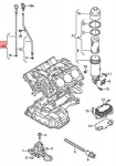 Audi Q7 4L &Otilde;lim&otilde;&otilde;tur VAG Originaal 06E115611L