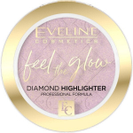 Esilet&otilde;stja Eveline Cosmetics Feel the Glow Diamond 4.2g, 03 rose gold
