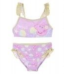 Sun City ujumistrikoo t&uuml;drukutele PEPPA EX1837*01, lilla/kollane