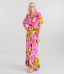 YAS naiste kleit 26034975*01, lilla/roheline