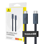USB-C laadimiseks kaabel - BASEUS - Flash 240W - Quick Charge - 1m - Must