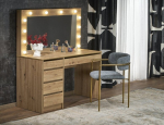 Kosmeetikalaud Halmar Hollywood XL, pruun