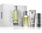 Komplekt Hugo Boss No. 6 Bottled meestele: Tualettvesi EDT, 100 ml + du&scaron;igeel, 100 ml + Deodorant, 75 ml