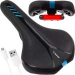 Jalgratta sadul tagatulega