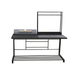 Grill koos laua ja t&auml;iendavate resttarvikutega. DM Grill.