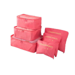 Kohvrikorraldaja komplekt Packing Cubes, punane