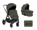 Universaalne jalutusk&auml;ru KikkaBoo Tiffany Adjustable 2in1, Army Green