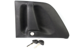 Uksek&auml;epide, ME Premium, Insert, Scania P, G, R, T, Paremal Pool, Koos Sisendiga, 2x V&otilde;tmega, Must, Durų Rankena, ME Premium, Su Įdėklu, Scania P, G, R, T, De&scaron;inė Pusė, Su Įdėklu, Su 2 Raktais, Juoda