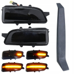 Komplekt 2x D&uuml;naamiline Led J&auml;rjestikune Signalisatsioon Must, Volvo C30 S40 Ii S60 I S80 Ii V40 V50 V70, ME Premium, 2x Dynamic Led Sequential Signalling Black Rinkinys, Volvo C30 S40 Ii S60 I S80 Ii V40 V50 V70, ME Premium