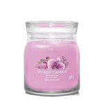 Wild Orchid - Yankee Candle Signature - keskmise suurusega k&uuml;&uuml;nal kahe tahtega - uus 2023