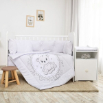 Lorelli laste voodipesukomplekt Little Bear, 110x70, 8 osaline