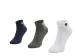 3pk quarter socks champion legacy meestele white u24559bs501 U24559BS501
