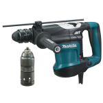 MAKITA SDS-PLUS VASARPUUR &scaron;assii valikuga 850W 4,9J AVT + LISAk&auml;epide HR3210FCT