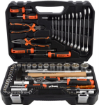 Professionaalne t&ouml;&ouml;riistakomplekt 90 tk 1/4"DR 1/2"DR
