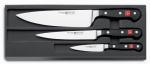 W&Uuml;STHOF CLASSIC komplekt - kokandusnuga 20 cm , k&ouml;&ouml;ginuga 16 cm ja k&ouml;&ouml;giviljanuga 9 cm
