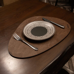 Stalo kilimėlio rinkinys (4 vienetai) Pear - Wenge