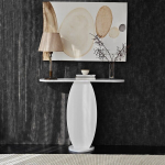 Konsool Asir Ellittica, valge