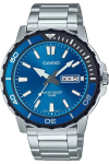 Meeste k&auml;ekell Casio Collection, h&otilde;be/sinine