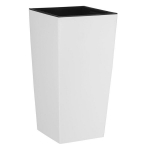 Urbi ruudukujuline lillepott - valge DURS225-S449 Prosperplast