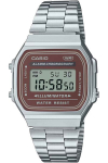 Meeste k&auml;ekell Casio A168WA-5A Vintage, h&otilde;bedane
