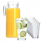 Kann 1,1L + 6 Klaasi 360ml Vesi Mahla jaoks