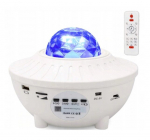 &Ouml;&ouml;valgusti projektoriga GALAXIA, valge