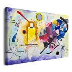 Kaasaegne maalimine l&otilde;uendil maalid seinale V&auml;rviline abstraktsioon 80x120cm