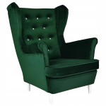 Family Furniture Diana Skandinaavia tugitool pudelist roheline samet