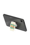 Edge Cover with Finger Tok for Samsung Galaxy Tab A9, Transparent Brown