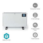 Nedis SmartLife Konvektsioonkiirgur WiFi | 2000W | 3 tasandit