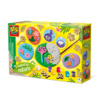 Molding and relief painting/ botanical theme - Creative hobbies - SES CREATIVE - Create the most beautiful plaster tiles.