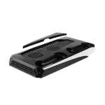 Monitori hoidja Laadimisjaam alus Ps5 DualSense padidele fikseeritud jahutus valge