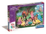 Clementoni m&otilde;istatus 104 Supercolor Disney Princess 25743