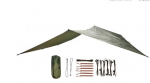 Bushmen Easy varikatus 2x3m, roheline, 550g