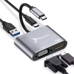 Reagle HUB USB-C adapter HDMI 4k VGA USB MacBook PD 100W