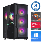 Arvuti INTOP Ryzen 5 5500 32GB 1TB SSD M.2 NVME RX580 8GB WIN11