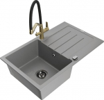 Graniidist k&ouml;&ouml;givalamu Mexen Bruno koos segisti ja sifooniga, Grey/Black/Gold
