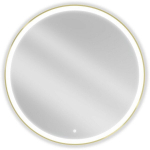 Vannitoa peegel Mexen Esso koos led valgustusega ja uduvastane, 100 cm, kuldne