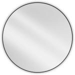 Vannitoa peegel Mexen Loft Round, 100 cm, must