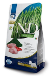Farmina N&D Spirulina Lamb Adult Mini koos lambalihaga, 2 kg