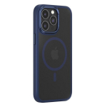 Koma&uuml;mbris Joy Elegant Mag jaoks iPhone 15 Blue jaoks
