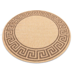 Sisal vaip SISAL FLOORLUX ringikujuline 20014 Kreeka beež / kohve