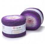 Kudumisl&otilde;ng YarnArt Flowers Alpaca 250g, 940 meetrit, v&auml;rvus 427