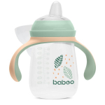 Baboo silikoonist tilaga veepudel, 260 ml, 6+ kuud, Peachy Keen
