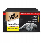 Sheba Selection koos pardi, kana, linnuliha, kalkuniga, 80x85g