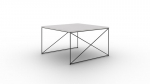 Kohvilaud Furniture Nelia, liiva/must