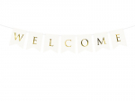 Vanik Welcome, valge, 15x95 cm, 1 pakk/1 tk