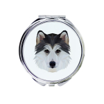 Siberi husky - peegel pildiga ja geomeetrilise m&auml;rgiga br&auml;ndilt Art-Dog, XS