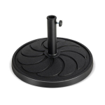 Costway 18 kg vihmavarju alus 54 cm l&auml;bim&otilde;&otilde;duga vihmavarju varrastele &phi;38/48 mm