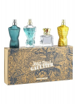 Miniatuurne parf&uuml;&uuml;mikomplekt Jean Paul Gaultier Masculine Miniature Set EDT meestele, 4 x 7 ml